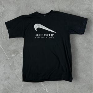 Vintage NIKE “Just Did It” Tee Cozumel Mexico. Upside Down